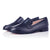 Sylvie Wide Fit Loafers  - Navy Leather