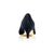 Tilda Wide Fit Kitten Heels - Navy Suede