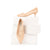 Tilda Wide Fit Kitten Heels - Nude Patent