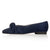 Venetia Wide Fit Flats - Navy Suede
