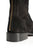 Wide Fit Knee High Boots - Black Suede