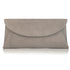 Clutch - Grey Suede
