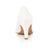 Eve Wide Fit Court Shoe – Ivory Grosgrain